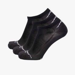Skarpetki sportowe Bamboo Ankle Socks 3-pack Swedemount szybkoschnące. Czarne obuwie sportowe SWEDEMOUNT, z tkaniny, bez zapięcia, do biegania. Za 59.99 zł.