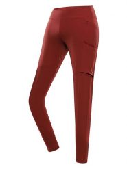 Alpine Pro Legginsy funkcyjne "Gerwa 2" w kolorze czerwonym rozmiar: S. Czerwone legginsy Alpine Pro, s, bez wzorów, z materiału, outdoorowe. Za 161.45 zł.