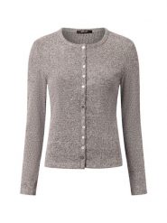 Opus Kardigan damski - Saltus Kobiety wiskoza szary marmurkowy, 44. Szare kardigany Opus, bez wzorów, z wiskozy. Za 249.95 zł.