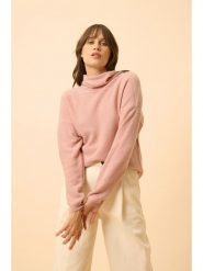 Just Cashmere Kaszmirowy sweter "Blantyre" w kolorze jasnoróżowym rozmiar: S. Różowe golfy Just Cashmere, s, bez wzorów, z kaszmiru, bez ramiączek. Za 434.99 zł.