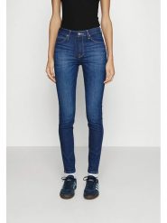 Lee Dżinsy - Slim fit - w kolorze niebieskim rozmiar: W30/L35. Niebieskie jeansy Lee, l, z aplikacjami, z podwyższonym stanem. Za 151.95 zł.