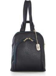 Anna Morellini Skórzany plecak "Breta" w kolorze granatowym - 24 x 30 x 12 cm rozmiar: onesize. Niebieskie plecaki Anna Morellini, bez wzorów, z materiału. Za 304.99 zł.