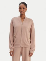 Liu Jo Sport Bluza TA6241 JS182 Brązowy Regular Fit. Brązowe bluzy Liu Jo Sport, xl, bez wzorów, z wiskozy, bez kaptura. Za 559.99 zł.