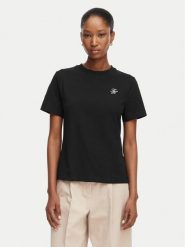 Tommy Hilfiger T-Shirt Th Script WW0WW49941 Czarny Regular Fit. Czarne t-shirty TOMMY HILFIGER, s, bez wzorów, z bawełny, bez kołnierzyka, bez ramiączek. Za 169.99 zł.