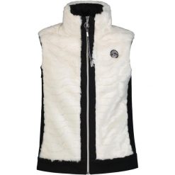 Kamizelka Luhta Huittilahti - biały. Białe kamizelki Luhta, na zimę, xs, bez wzorów, bez kaptura. Za 429.00 zł.