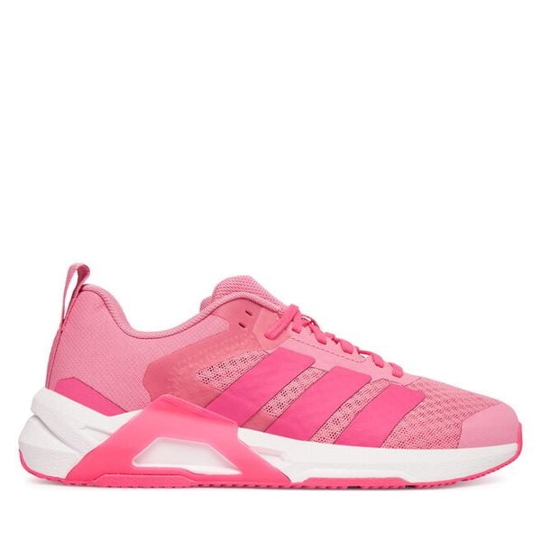 Buty na siłownię adidas. Czerwone obuwie sportowe Adidas, bez zapięcia, na fitness i siłownię. Za 399.99 zł.