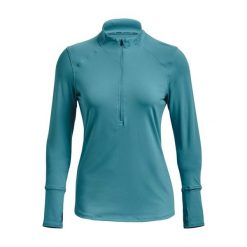 Bluza do biegania damska Under Armour Qualifier Run 2.0 Half Zip. Niebieskie bluzy Under Armour, l, bez wzorów, bez kaptura. W wyprzedaży za 254.45 zł.