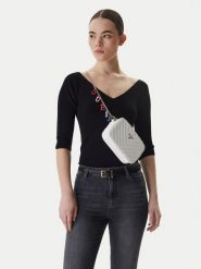 Guess Torebka J4GZ23 WFZL0 Biały. Białe torebki klasyczne Guess, z aplikacjami, ze skóry, bez dodatków. Za 269.99 zł.