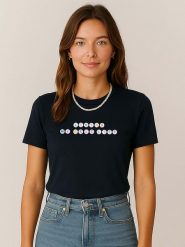 WOOOP Koszulka "Living My Best Life" w kolorze czarnym rozmiar: S. Czarne bluzki Wooop, s, bez wzorów, z bawełny, bez kołnierzyka, bez ramiączek. Za 61.17 zł.