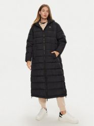 Guess Płaszcz zimowy V4BL04 WFYE2 Czarny Regular Fit. Czarne płaszcze Guess, na zimę, l, z aplikacjami, z syntetyku, bez kaptura. Za 979.99 zł.