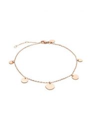 Liebeskind Bransoletka na kostkę z zawieszkami rozmiar: onesize. Czerwone bransoletki Liebeskind, ze stali. Za 130.99 zł.