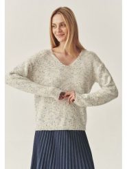 TATUUM Sweter w kolorze kremowym rozmiar: S. Brązowe swetry Tatuum, s, bez wzorów, z wełny, bez ramiączek. Za 148.26 zł.