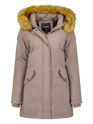 ANAPURNA Parka "Dinastiana" w kolorze beżowym rozmiar: XL. Brązowe parki ANAPURNA, xl, bez kaptura. Za 217.99 zł.
