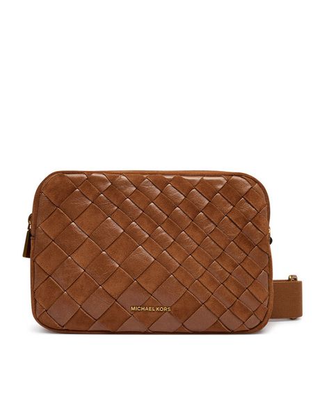 MICHAEL Michael Kors Torebka 32F6AYTC6S Brązowy. Brązowe listonoszki MICHAEL Michael Kors, bez wzorów, ze skóry, bez dodatków. Za 1,099.00 zł.