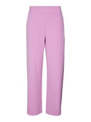 Vero Moda Spodnie "Liscookie" w kolorze różowym rozmiar: XS/L32. Różowe spodnie materiałowe Vero Moda, na co dzień, l, bez wzorów, z materiału. Za 37.38 zł.