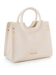 Vince Camuto Torebka "Perugia" w kolorze kremowym - 28 x 22 x 14 cm rozmiar: onesize. Brązowe torby na ramię Vince Camuto, bez wzorów, z materiału, przez ramię, bez dodatków. Za 127.65 zł.