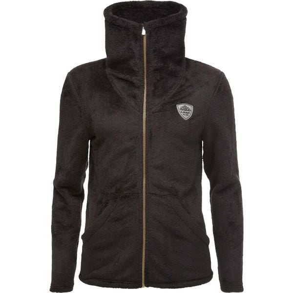 Damska bluza polarowa LOAP Charia, czarna, L. Czarne bluzy YB SPORTS, l, bez wzorów, z polaru, bez kaptura. Za 189.99 zł.