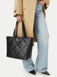 Nine West Torebka CEO-IVORY LANE-LDA9198 Czarny. Czarne shopper Nine West, bez wzorów, ze skóry, bez dodatków. Za 279.99 zł.