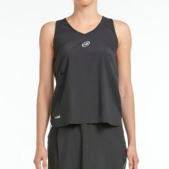 Bullpadel Women's Tank Top. Czarne topy bullpadel, s, bez wzorów, bez kołnierzyka, bez ramiączek. W wyprzedaży za 183.40 zł.