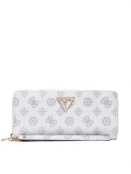 Guess Duży Portfel Damski SWPG85 00146 Biały. Białe portfele Guess, z aplikacjami, ze skóry. Za 239.99 zł.