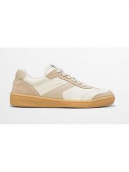 Marc O´Polo Skórzane sneakersy w kolorze kremowo-beżowym rozmiar: 38. Brązowe trampki bez wzorów, bez zapięcia. Za 483.45 zł.