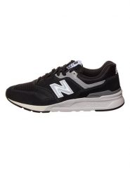 New Balance Skórzane sneakersy "997" w kolorze czarnym rozmiar: 40. Czarne trampki New Balance, bez wzorów, ze skóry, bez zapięcia. Za 312.58 zł.
