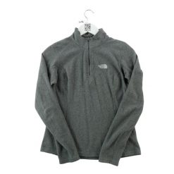 Second life - Bluza polarowa damska Polaire 1/4 zip - Jak nowy. Szare bluzy The North Face, xs, bez wzorów, z polaru, bez kaptura. Za 143.46 zł.