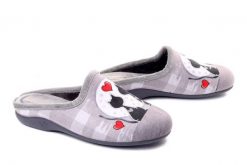 Sanital Flex Z32262X grey, klapki damskie. Szare klapki Sanital-Flex, bez wzorów, bez obcasa. Za 129.90 zł.
