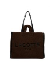 Lacoste Torebka NU5117HX Biały. Białe shopper Lacoste, bez wzorów, z materiału, bez dodatków. Za 814.99 zł.