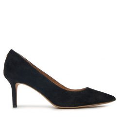 Szpilki LAUREN RALPH LAUREN. Czarne szpilki Lauren Ralph Lauren, bez wzorów, bez obcasa, na szpilce, bez zapięcia. Za 439.99 zł.
