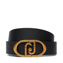 Pasek Damski Liu Jo. Czarne paski Liu Jo, bez wzorów. Za 219.99 zł.