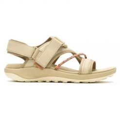 Buty do chodzenia damskie Merrell Terran 4 Backstrap. Brązowe trekkingi Merrell, z materiału, trekkingowe. Za 349.99 zł.