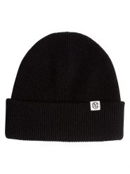 MOSS COPENHAGEN Wełniana czapka beanie "Lowee" w kolorze czarnym rozmiar: onesize. Czarne czapki Moss Copenhagen, bez wzorów, z materiału. Za 118.95 zł.