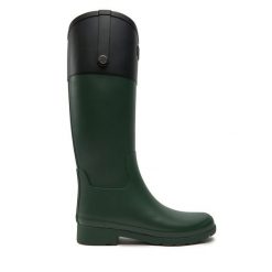 Kalosze Hunter. Czarne kalosze Hunter, bez wzorów. Za 439.99 zł.