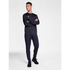 Bluza sportowa treningowa hmlESSENTIAL SWEATSHIRT. Czarne bluzy Hummel, m, bez wzorów, bez kaptura. Za 141.00 zł.