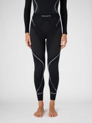 Legginsy termoaktywne damskie UYN Evolutyon. Czarne legginsy sportowe Uyn, l, bez wzorów, z nylonu, narciarskie. Za 309.00 zł.