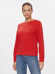 Calvin Klein Underwear Bluza 000QS7043E Czerwony Regular Fit. Czerwone bluzy Calvin Klein Underwear, l, bez wzorów, z bawełny, bez kaptura. Za 329.99 zł.