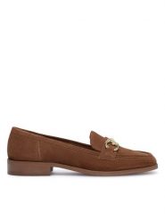 Sergio Bardi Lordsy WI31-9S8181-01SB Brązowy. Brązowe lordsy Sergio Bardi, bez wzorów, ze skóry, bez obcasa, bez zapięcia. Za 299.99 zł.