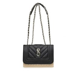 Torebka Steve Madden. Czarne listonoszki Steve Madden, bez wzorów, bez dodatków. Za 739.99 zł.