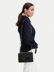 Just Cavalli Torebka 80RA4BBA ZS766 Czarny. Czarne torebki klasyczne Just Cavalli, bez wzorów, ze skóry, bez dodatków. Za 816.99 zł.