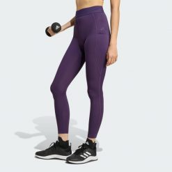 Legginsy adidas Techfit COLD.RDY Full-Length. Fioletowe legginsy Adidas, bez wzorów. Za 329.00 zł.