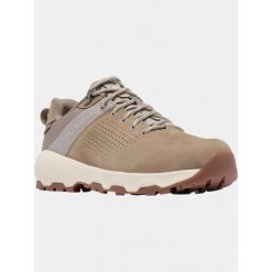 Buty Damskie Columbia Newton Nimble LTR. Brązowe trekkingi Columbia, ze skóry, trekkingowe. W wyprzedaży za 422.10 zł.