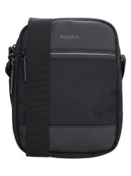 Beagles Torebka "Leon" w kolorze czarno-szarym - 17 x 22 x 8 cm rozmiar: onesize. Czarne torby na ramię Beagles, bez wzorów, z materiału, na ramię, bez dodatków. Za 78.99 zł.