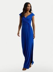 LAUREN RALPH LAUREN Sukienka wieczorowa 253863940021 Niebieski Slim Fit. Niebieskie sukienki Lauren Ralph Lauren, bez wzorów, z syntetyku, wizytowe, bez kołnierzyka, bez ramiączek. Za 899.99 zł.
