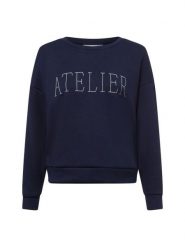 Vila Bluza - VISiffi Kobiety Sztuczne włókno niebieski, XS. Niebieskie bluzy Vila, xs, bez wzorów, z włókna, bez kaptura. Za 139.95 zł.
