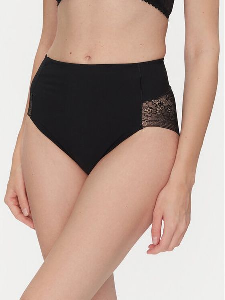 Ysabel Mora Figi klasyczne z wysokim stanem 19617 Czarny. Czarne figi YSABEL MORA, m, bez wzorów, z syntetyku. Za 69.99 zł.