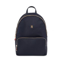 Plecak Tommy Hilfiger. Niebieskie plecaki TOMMY HILFIGER, bez wzorów. Za 339.99 zł.
