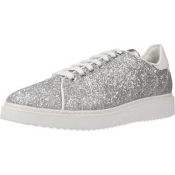 Buty GEOX D THYMAR C Srebrny. Szare trekkingi Geox, z gumy, trekkingowe. Za 367.99 zł.