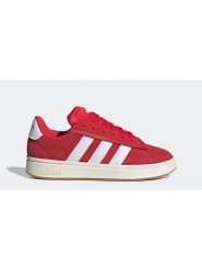 Adidas Sneakersy w kolorze czerwonym rozmiar: 41. Czerwone trampki Adidas, bez wzorów, bez zapięcia. Za 285.49 zł.