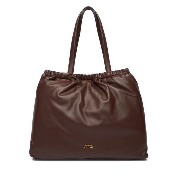 Torebka Tommy Hilfiger. Czerwone torebki klasyczne TOMMY HILFIGER, bez wzorów, bez dodatków. Za 1,099.00 zł.